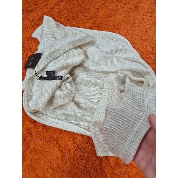 NWT Armani Exchange loop scarf with Crystals - Picture 9 of 10